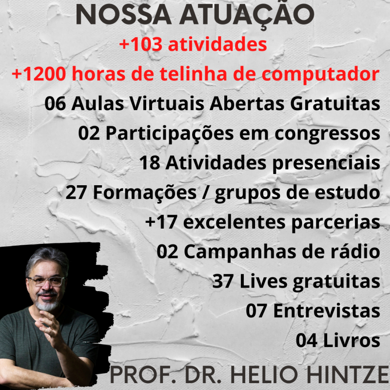 Prestando conta à sociedade - Trabalhos 2020